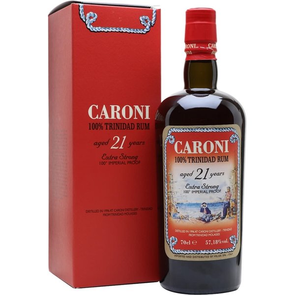 Caroni 1996 / 21 Year Old Rum Single Traditional Column Still Rum