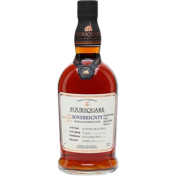 Foursquare Sovereignty Single Traditional Blended Rum