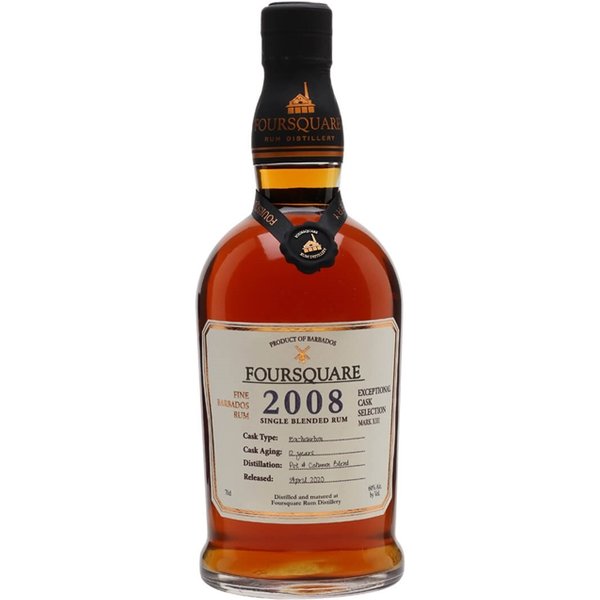 Foursquare 2008 / 12 Year Old Single Traditional Blended Rum