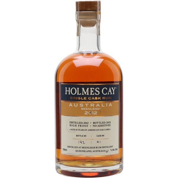 Australia Beenleigh 2012 Rum / 10 Year Old / Holmes Cay