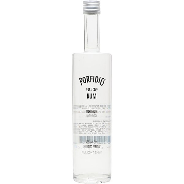Porfidio Pure Cane Martinique Rum Single Traditional Column Still Rum