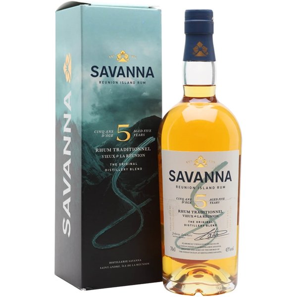 Savanna 5 Year Old Rum Single Traditional Column Still Rum