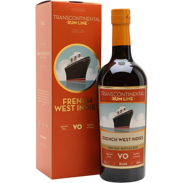 Transcontinental Rum Line French West Indies VO / Bot.2022