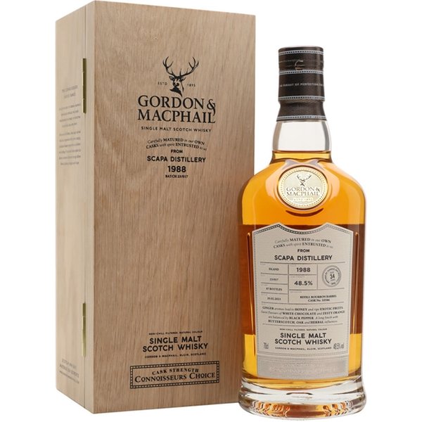 Scapa 1988 / 34 Year Old / Cask #10586 / Connoisseurs Choice Island Whisky