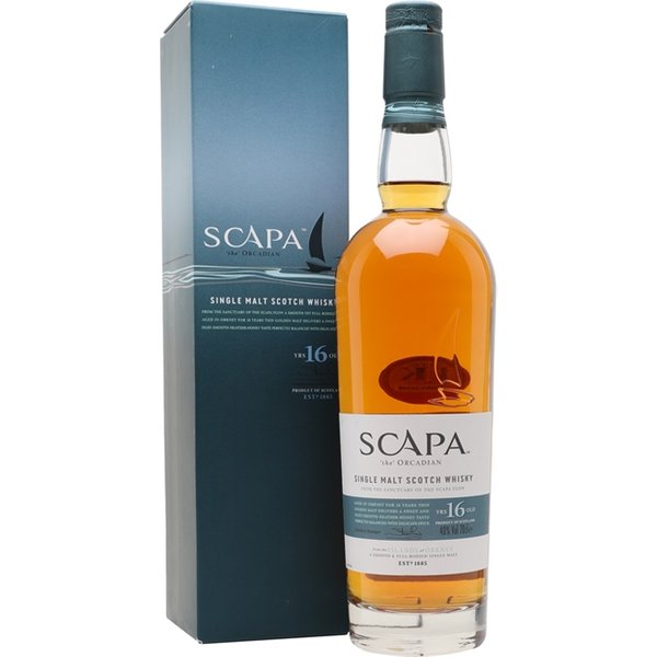 Scapa 16 Year Old Island Single Malt Scotch Whisky