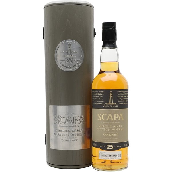 Scapa 1980 / 25 Year Old Island Single Malt Scotch Whisky