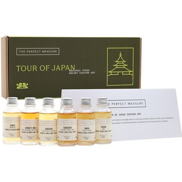 Tour of Japan Whisky Tasting Set / 6x3cl
