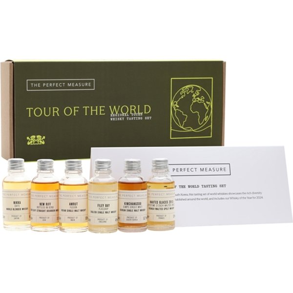 Tour of the World Whisky Tasting Set / 6x3cl