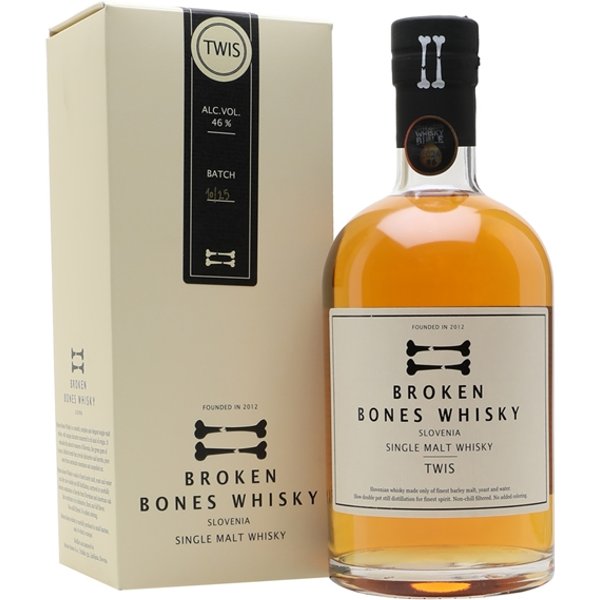 Broken Bones Twis Single Malt Whisky Slovenian Single Malt Whisky