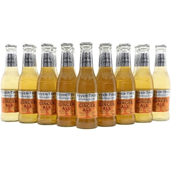 Fever-Tree Refreshingly Light Spiced Orange Ginger Ale / Case of 24x20cl Bottles