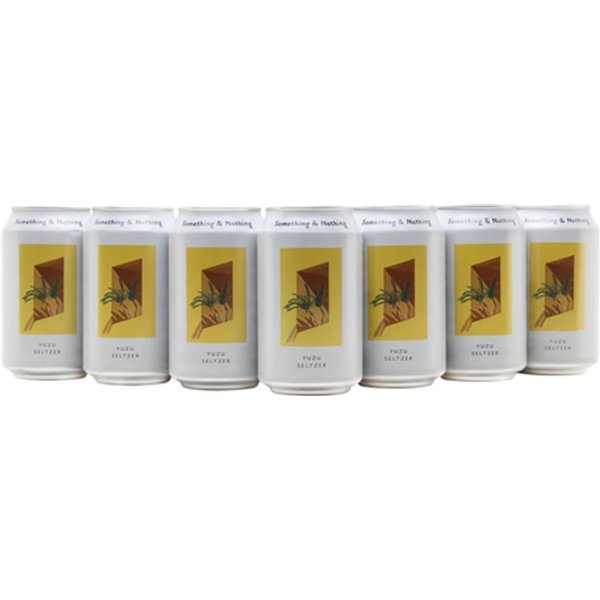Something & Nothing Yuzu Seltzer / Case of 12x33cl Cans
