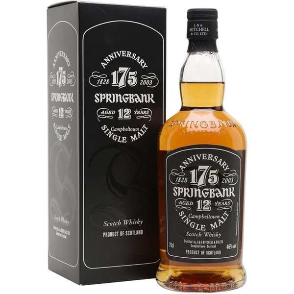 Springbank 175th Anniversary / 12 Year Old Campbeltown Whisky