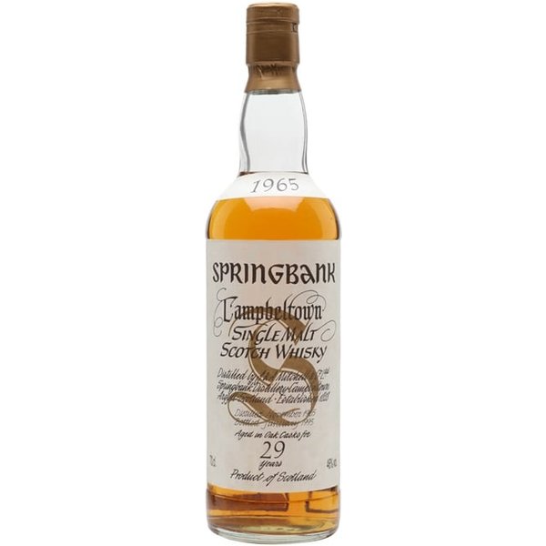 Springbank 1965 / 29 Year Old Campbeltown Single Malt Scotch Whisky
