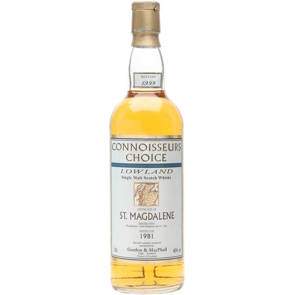 St Magdalene 1981 / Bot.1999 / Connoisseurs Choice Lowland Whisky