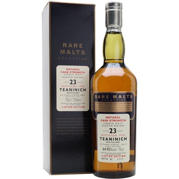 Teaninich 1972 / 23 Year Old / Rare Malts Highland Whisky