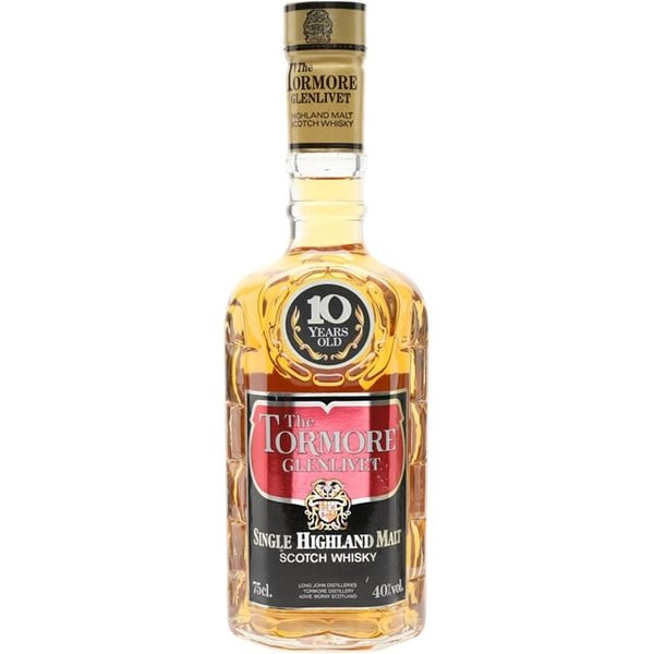 Tormore 10 Year Old / Hexagonal Bot.1980s Speyside Whisky