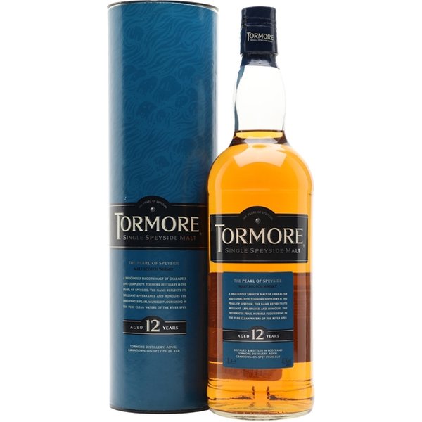 Tormore 12 Year Old / Litre Speyside Single Malt Scotch Whisky