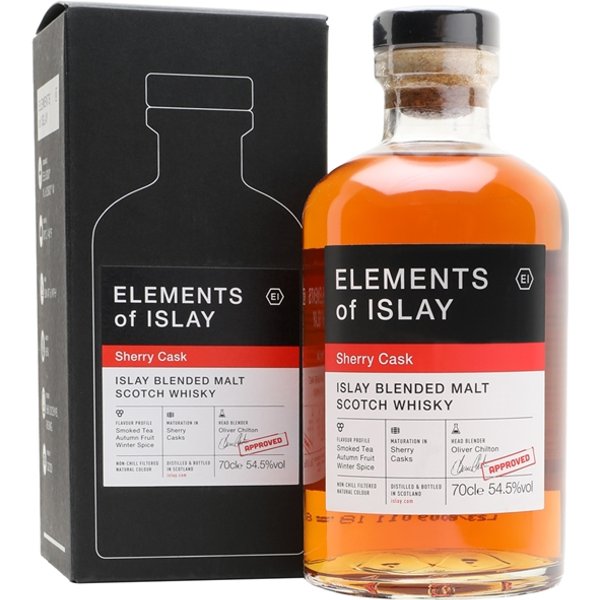 Elements of Islay Sherry Cask Islay Blended Malt Scotch Whisky