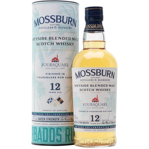 Mossburn 12 Year Old Speyside Blended Malt / Foursquare Finish Speyside Whisky