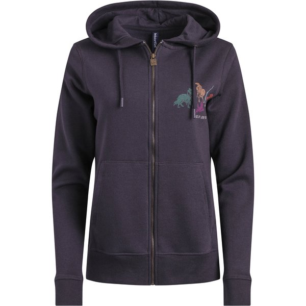 Weird Fish Franchises Graphic Full Zip Hoodie Midnight Size 12