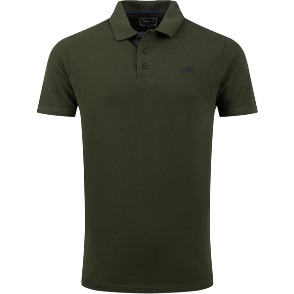 Weird Fish Miles Pique Polo Shirt Fir Green Size 2XL