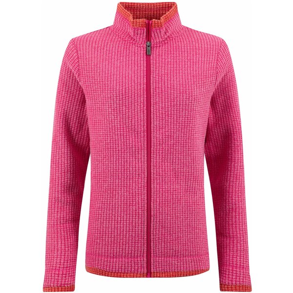 Weird Fish Ariana Full Zip Grid Fleece Foxglove Size 22