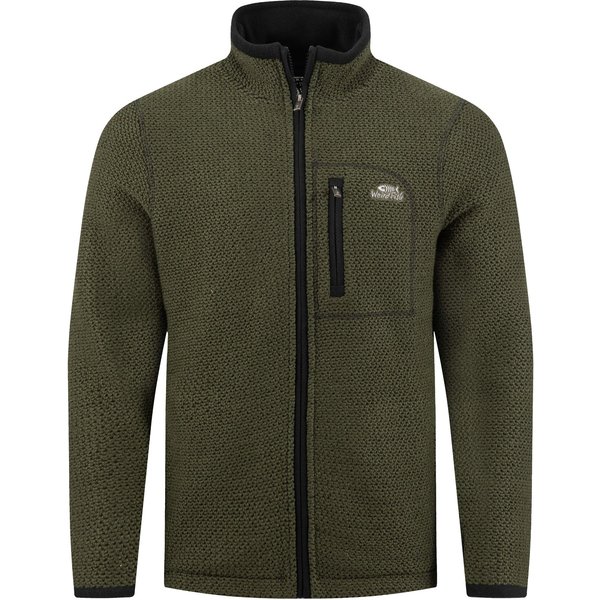 Weird Fish Arnott Full Zip Lined Macaroni Jacket Deep Lichen Green Size 2XL