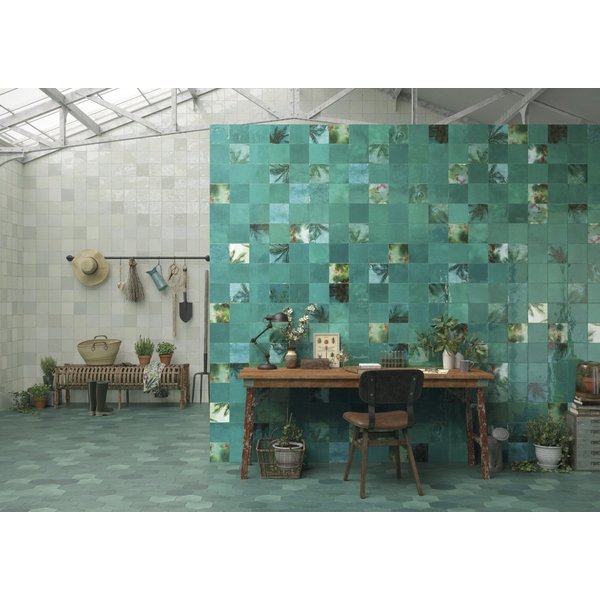 Carrelage Effet Zellige Motif 13x13 Souk