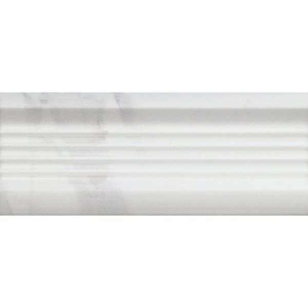 Carrelage Moulure Aspect Marbre 10x25 Statuary