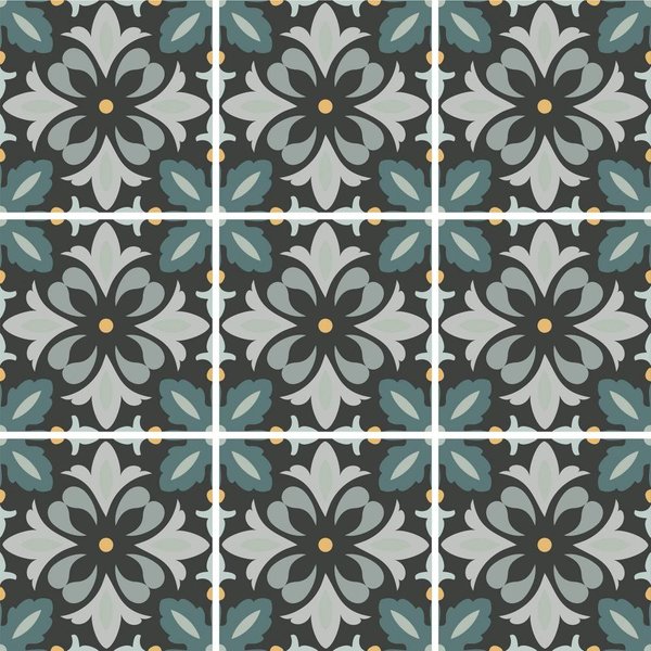 Carrelage Imitation Azulejos R10 Daisy 15x15 Dahlia