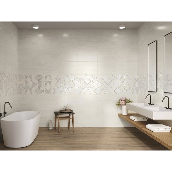 Carrelage Décoratif Effet Ciment Motif 20x60 Rambla