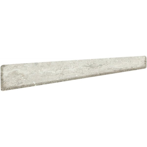 Carrelage Finition de Marche Effet Travertin 3,2x33 Wabi Sabi