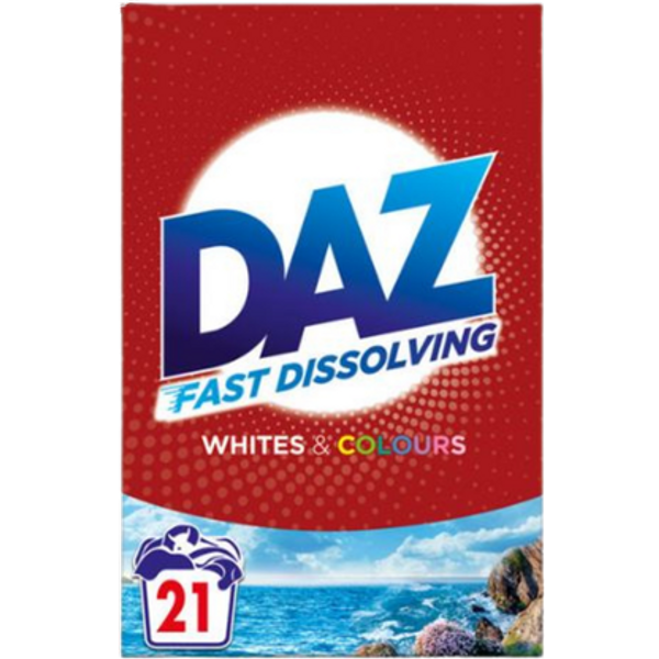 Daz Whites & Colours Detersivo in polvere – 1050 g
