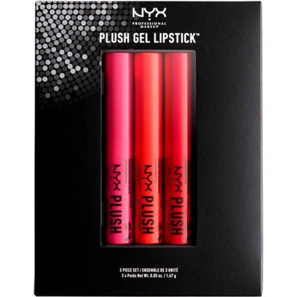 Set di rossetti in gel NYX Plush - 02