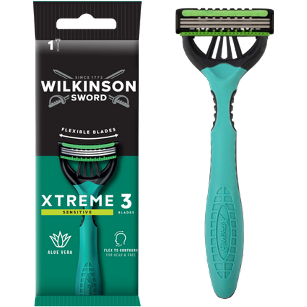 Rasoio usa e getta Wilkinson Sword Xtreme 3 Sensitive – 1 pezzo