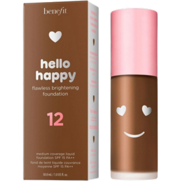 Benefit Hello Happy Flawless Brightening Foundation - #12