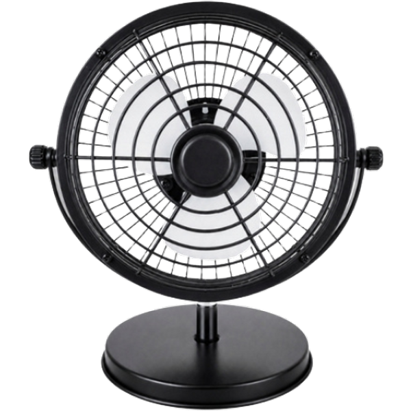 Ventilatore da Tavolo Nero LLZ800