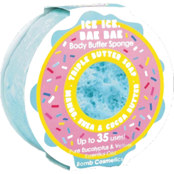 Bomb Cosmetics Spugna esfoliante per il corpo Ice Ice Bae Bae