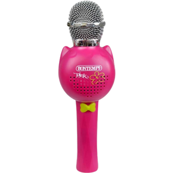 Microfono con altoparlante wireless Bontempi – Rosa