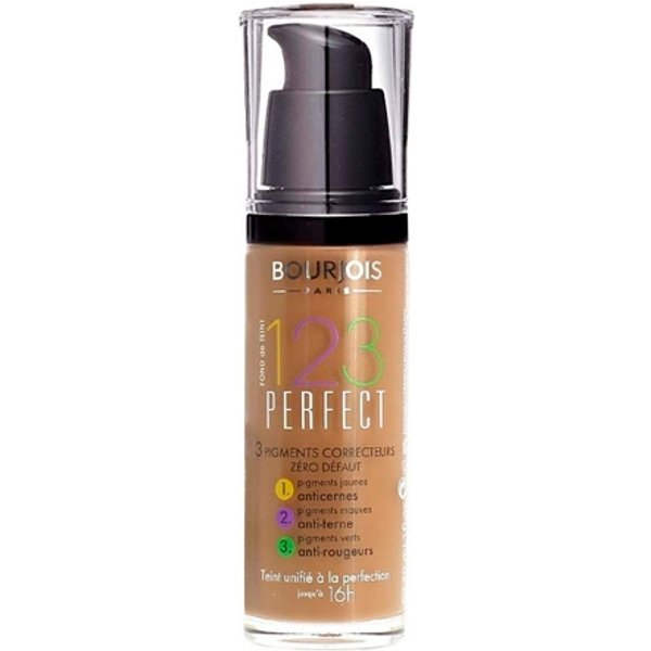 Fondotinta Bourjois 123 Perfect Dark Bronze 30 ml