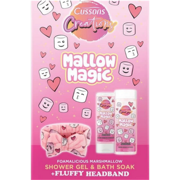 Set da bagno Cussons Creations "Mallow Magic" – 3 pezzi