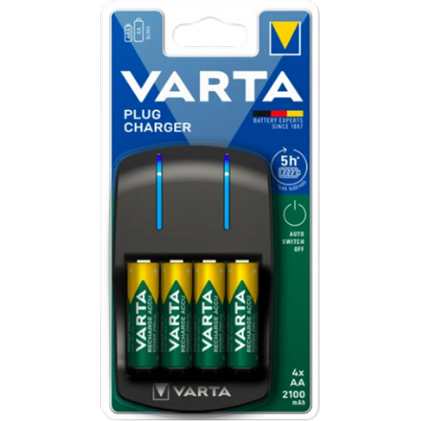 Caricabatterie e batterie Varta Pocket