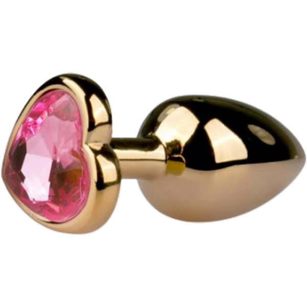EasyToys Plug anale in metallo dorato
