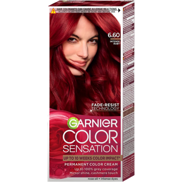 Garnier Color Sensation Intense Ruby 6.60 Tinta Permanente per Capelli