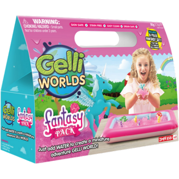 Gelli Worlds Fantasy Pack - Set di giochi sensoriali