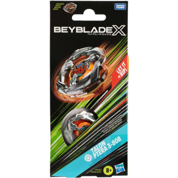Hasbro Beyblade X Talon Ptera 3-80B Top Booster – 1 pezzo