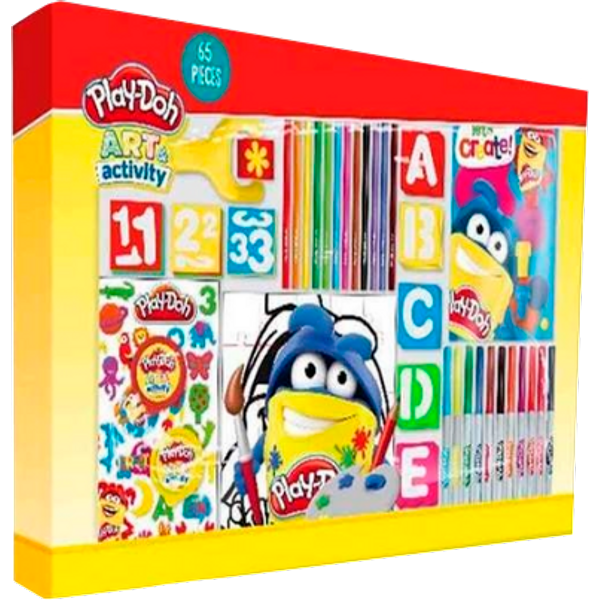 Play-Doh Art & Activity Mega Box - 67 pezzi