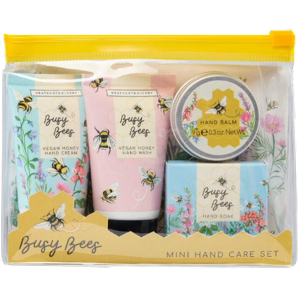Set per la cura delle mani vegano al miele "Busy Bees" di Heathcote & Ivory – 4 pezzi