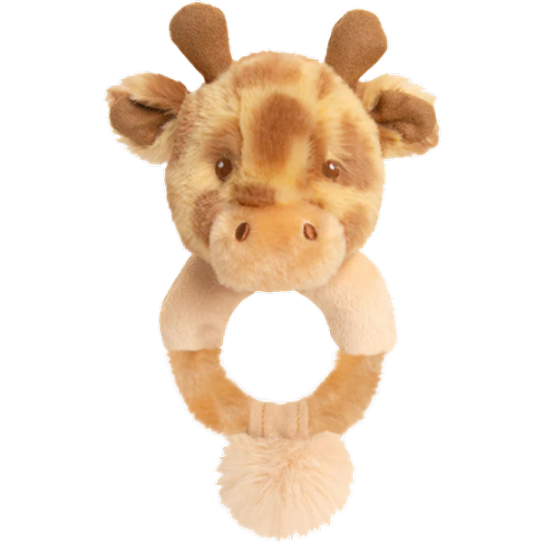 Keel Toys Keeleco Sonaglio a forma di giraffa – 14 cm