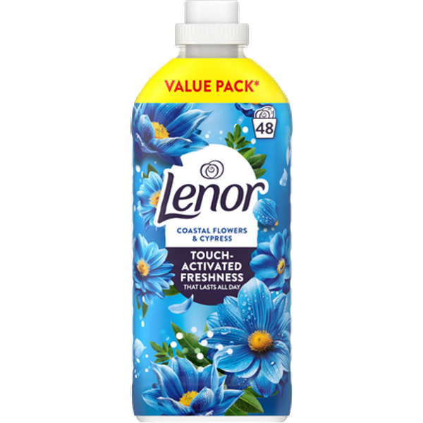 Lenor Coastal Flowers & Cypress Ammorbidente – 1488 ml
